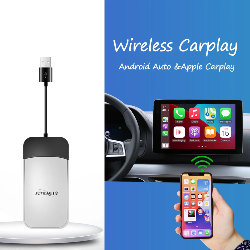 

Wireless Carplay Android Auto for Apple Carplay USB Dongle Car Play TV Android Navigation Player Mirror Link Radio Stick