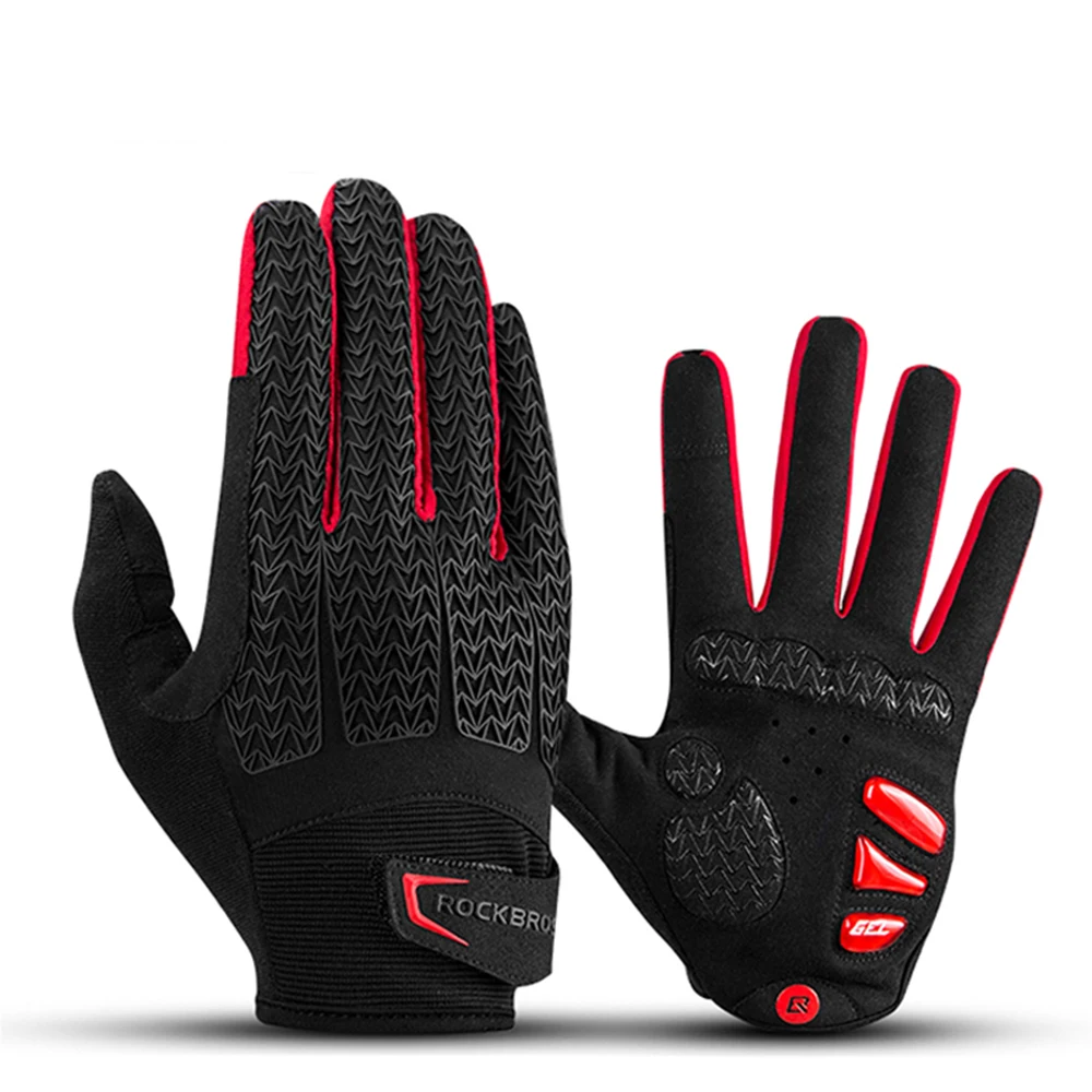 

Windproof Cycling Gloves Touch Screen Full Finger Riding MTB Bicycle Guante Thermal Warm Motorcycle Autumn Winter Gloves for Men