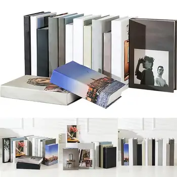 

Modern Nordic Simple English Simulation Book Decorative Ornament Pattern Clear Color Bright Dust-Proof English Decorative Book
