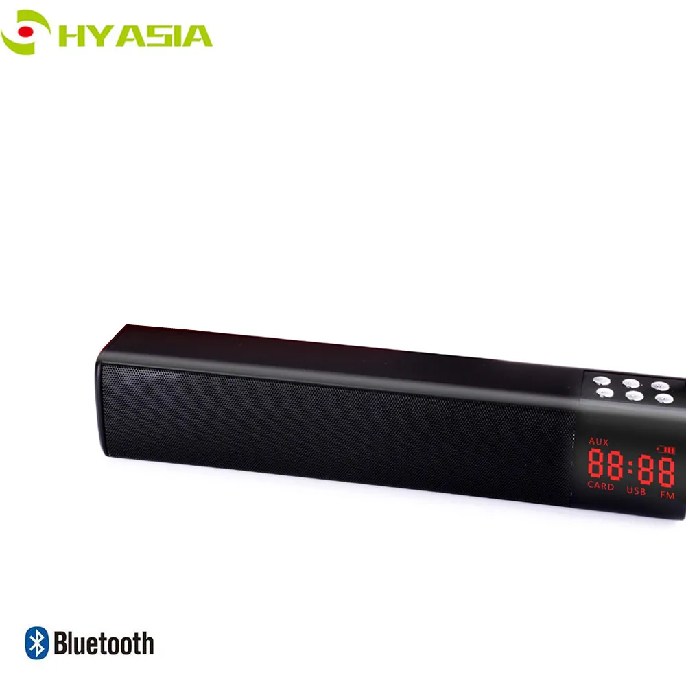 Портативная Беспроводная Hi Fi Колонка HYASIA с большой мощностью Bluetooth стереозвук BT