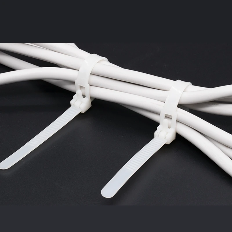 cabo plastico reusavel branco 8x150mm 200mm 250mm 05