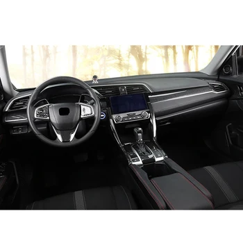 

1pc Decoration Trim For Honda Civic 10th 2016-2020 Switch Panel Trim ABS Newest