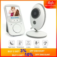 Видео Радионяня VB605 радио няня беспроводной lcd Аудио Музыка домофон ИК 24h портативная детская камера детская рация няня