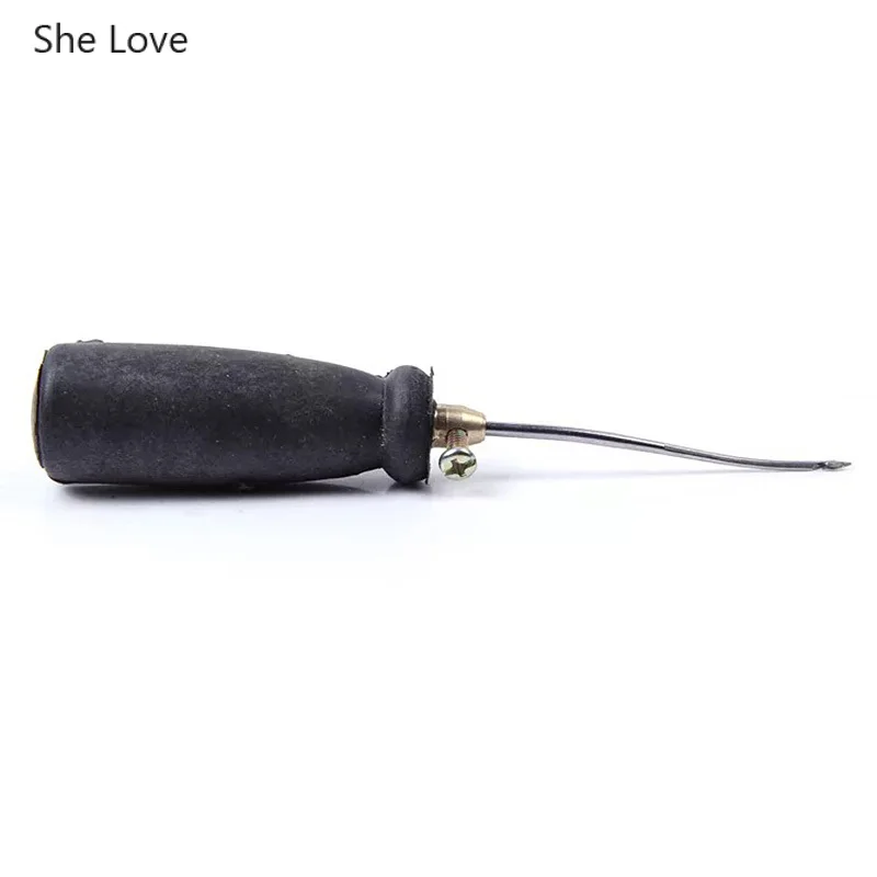 She Love, 10 шт./лот, инструмент для резьбы по коже, кожевенное ремесло, палатка, набор игл для шитья, швейная машина, сделай сам, изделия из кожи ручной работы