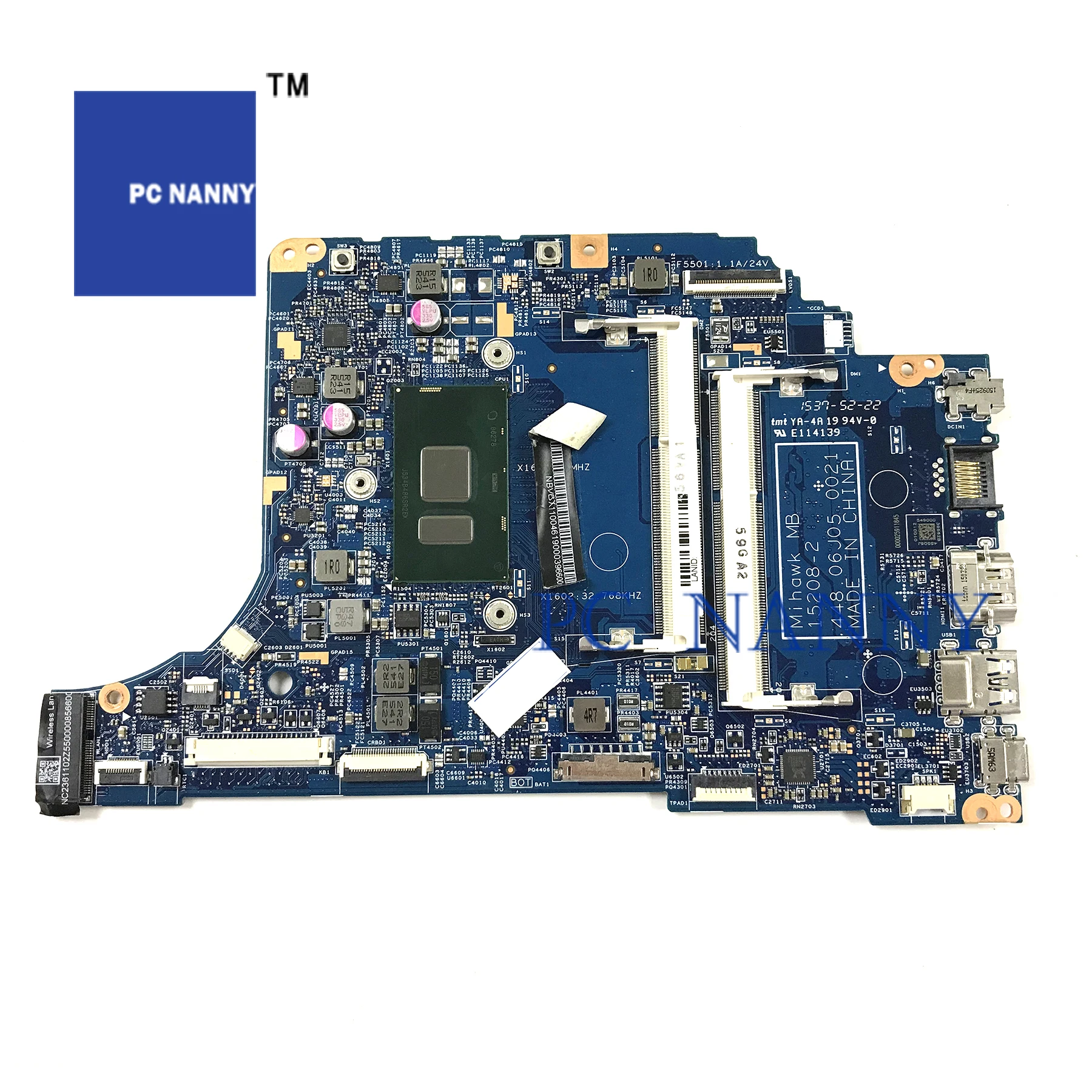 discounted  PC NANNY FOR Acer aspire V3-372 V3-372T laptop motherboard 448.06J05.0021 NBG7C11004 NB.G7C11.004 i