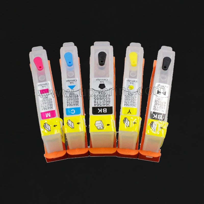 5 шт. многоразовые картриджи для HP178 178 XL 7510 C5380 C6380 D5460 C309g C309c C410c C310b C309a | Компьютеры