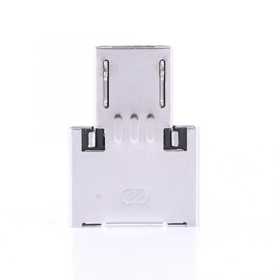 Мини микро USB мужчина к USB Женский флэш-накопитель черный OTG адаптер конвертер для samsung/htc