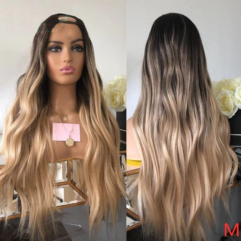 Two-Tone-U-Part-Human-Hair-Wigs-2x4-Opening-Brazilian-Wavy-Remy-Hair-Wig-Ombre-Blonde.jpg_Q90