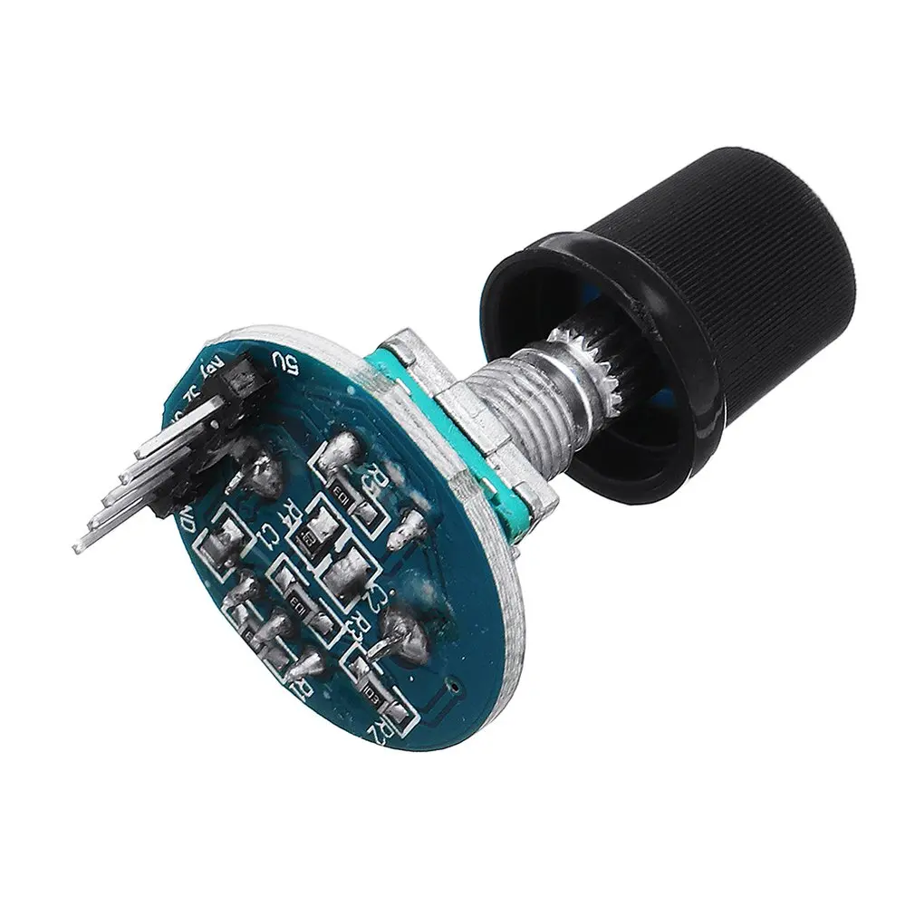 Поворотный модуль кодировщика для Arduino разработка датчика кирпича круглый аудио вращающийся регулятор потенциометра крышка