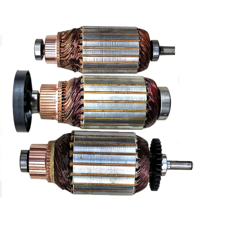 DC series motor rotor core 36v48v60v72v DC motor rotor brush motor rotor accessories