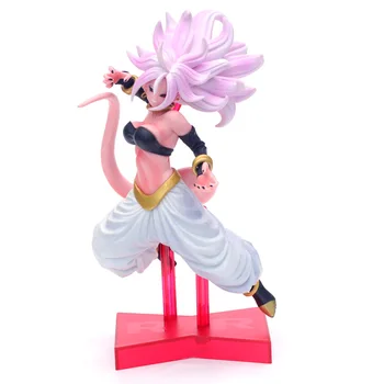 

Anime Dragon Ball Z Special Majin Buu Android 19 Android 21 Girl Ultimate Form Ver. Action Figure DBZ Goku Buu PVC Model Toy