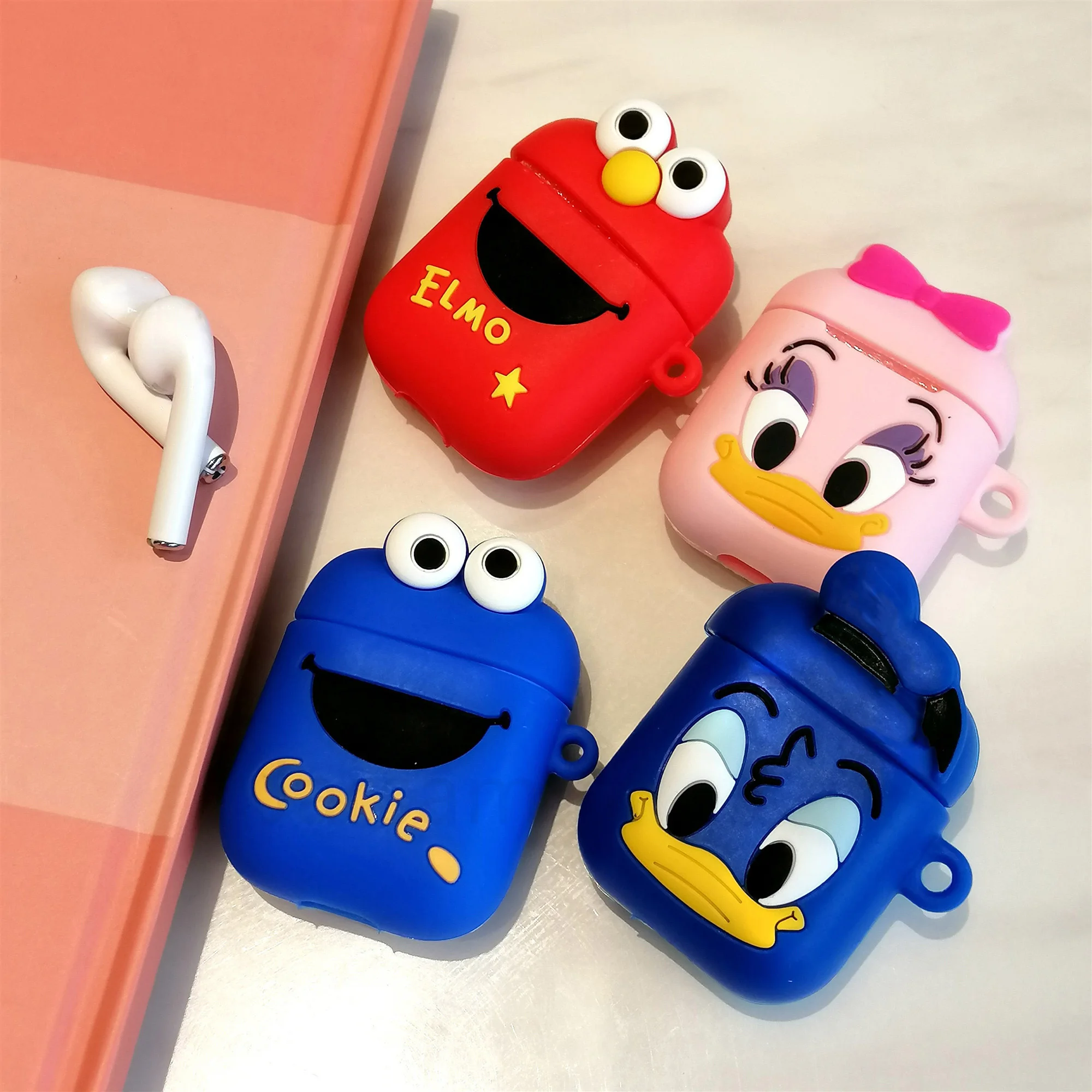 

Wireless Earphone Case For Apple Airpods Silicone Headphones Cases For Airpods Protective Cover