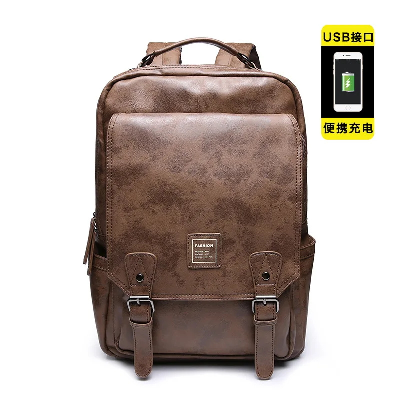 Модные рюкзаки Mochila сумки на плечо большой емкости мужские винтажные повседневные мужские XA219H