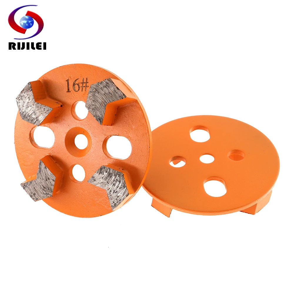 4Inch Metal Bond Grinding Disc Diamond Floor Polishing Pad Metal Bond PCD Concrete Grinding Shoes For Terrazzo