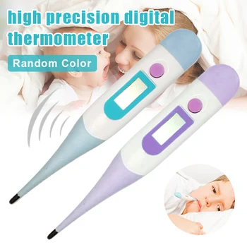

Electronic Digital Thermometer LCD Portable Body Temperature Gauge for Baby Child Adult H99F
