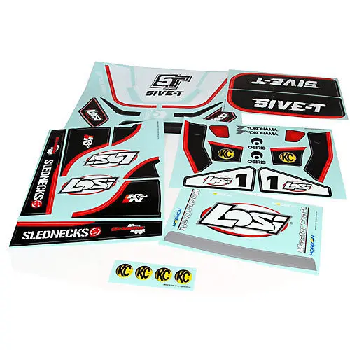 

LOSI 5IVE-T Автомобильная наклейка shell