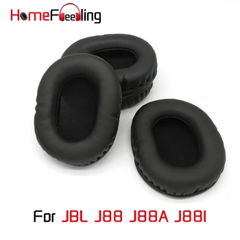 

Homefeeling Ear Pads For JBL J88 J88A J88I Earpads Round Universal Leahter Repalcement Parts Ear Cushions