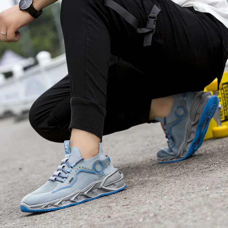 Men Shoes Casual Breathable Sneakers Fitness Running Shoes Trainers Mesh Athletic Shoe Sport Walking Shoe Zapatillas De Deporte