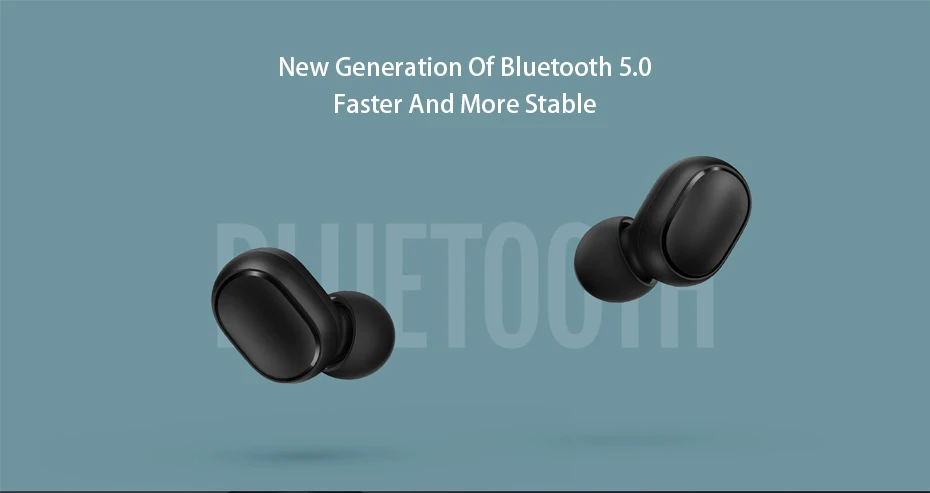 Оригинальные Xiaomi Redmi TWS Airdots Беспроводные Bluetooth 5,0 наушники IPX4 водонепроницаемые с микрофоном Handsfree наушники Голосовое управление
