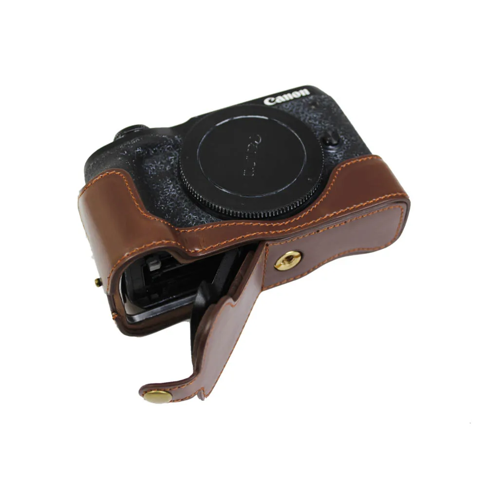 Новая сумка для камеры на половину тела для Canon EOS M6 II EOSM6 II M6 Mark II чехол для камеры защитный чехол