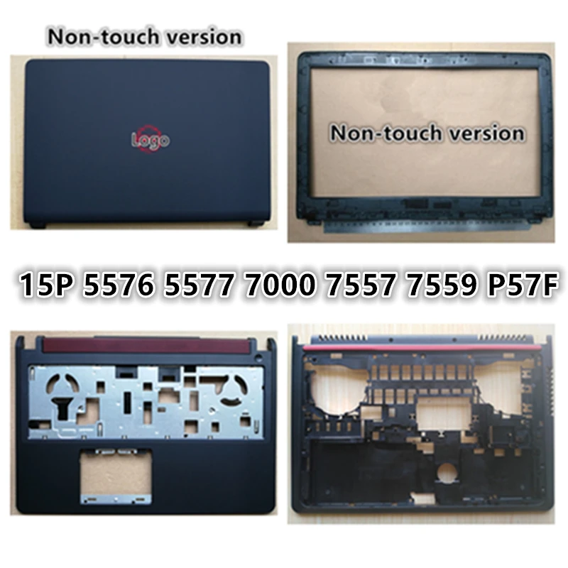 Сумка для ноутбука DELL Inspiron 15P 5576 5577 7000 7557 7559 P57F ЖК-дисплей задняя крышка верхней крышке/Передняя панель/Упор для рук/Нижний Базовый чехол