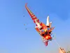 free shipping 20m big kite chinese traditional dragon kite line fly ferramenta paper kite ladybug huge kite kevlar 3d kite owl 4