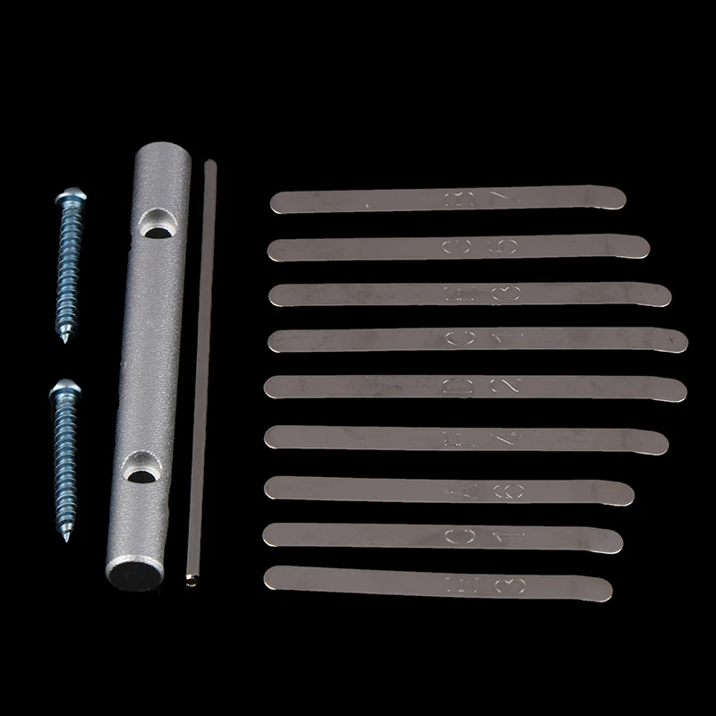 High quality Thumb Piano Bridge Saddle 10 Keys Set Kit for Kalimba DIY Replacement Parts
