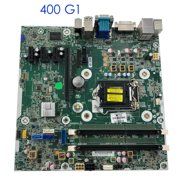 Carte Mère HP EliteDesk 400 G1 SFF - Référence 718414-001 - Pour PC De Bureau - Occasion