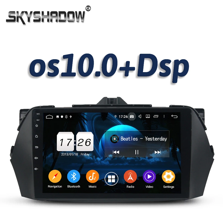 720P DSP 1Din 9 &quotIPS Android 11 16 Гб 4-ядерный автомобильный DVD-плеер GPS AHD RDS радио wifi 4G Bluetooth 5 0