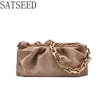 

Bag Women 2020 Fashion New Autumn Fold Chain One Shoulder Underarm Crossbody Fairy Cloud Bag Purses and Handbags