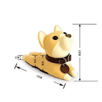 

Cute Dog Cat Door Stopper Doorstop Door Wedge Cartoon Puppy Doors Stop Strong Grip Slip Resistant UND Sale