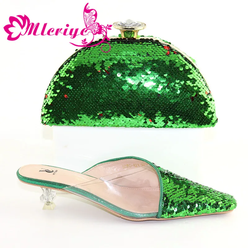 

Mermaid shoes To Match Set Italy Italian Shoe and Bag Set for Party In Women Nigerian Women Party Pumps Luxury Women Shoe