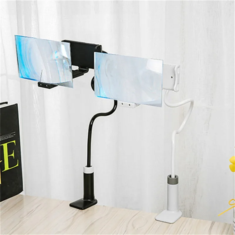  8/12 Inches Mobile Phone HD Projection Support Lazy Bracket Adjustable Flexible All Angles Extensio
