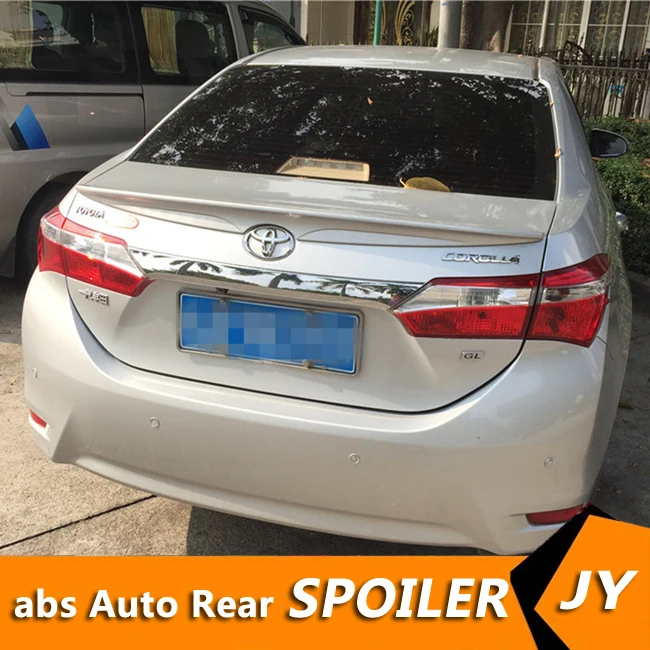 Спойлер для TOYOTA Corolla 2014 2016 спойлер высококачественный материал из АБС пластика