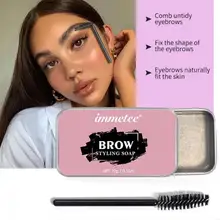 3d sobrancelhas maquiagem bálsamo estilo sobrancelhas sabão kit natural densa duradoura sobrancelha configuração gel dwaterproof à prova dwaterproof água creme