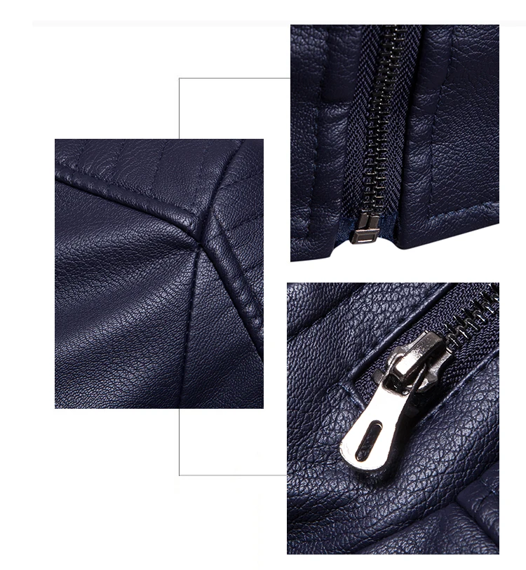 EBay осень и зима стиль Повседневная модная мужская куртка большого размера со стоячим воротником плиссированная куртка плюс бархатная кожаная куртка со стоячим воротником