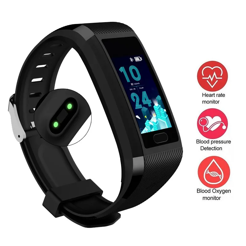 

118 Plus Smart band Health monitoring motion tracking Fitness tracker Waterproof Health Bracelet Smart Health for Android IOS