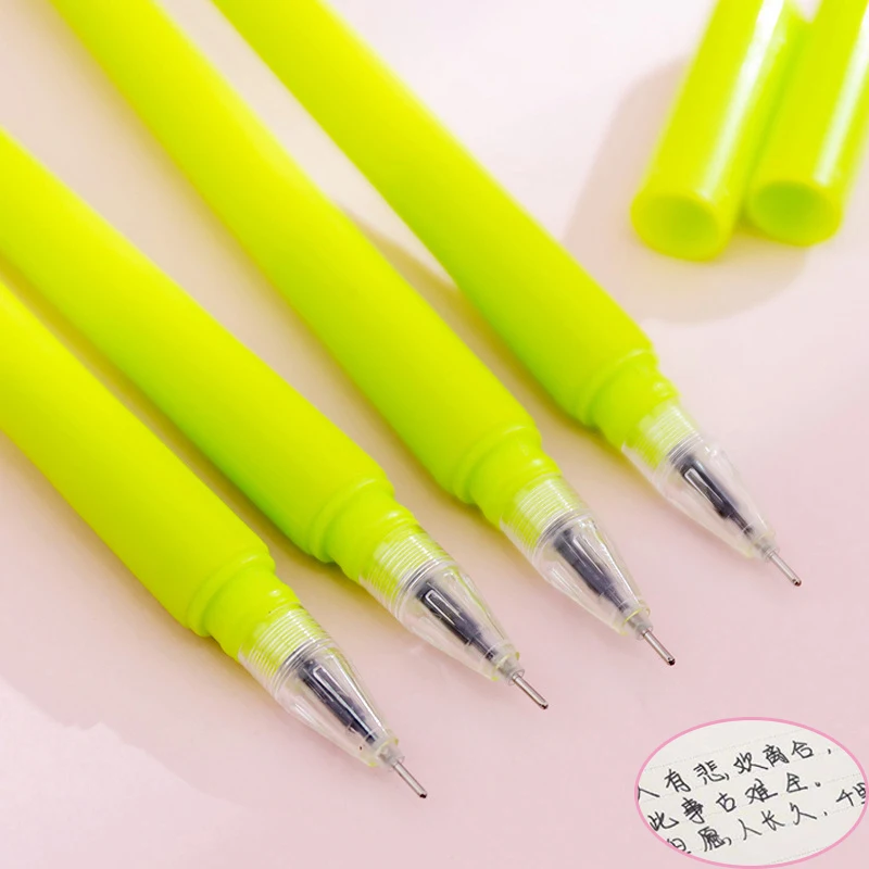 Креативная обесцвечивающая гелевая ручка с тюльпаном Kawaii, милая ручка с цветами, новинка, нейтральная ручка для детей, девочек, подарок, школьные, офисные, канцелярские принадлежности