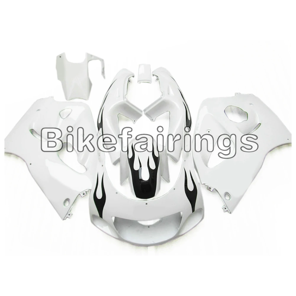 Белый Обтекатели для Suzuki 1996 1997 1998 1999 GSXR600 GSXR750 96 97 98 99 Sportbike ABS Кузов комплект