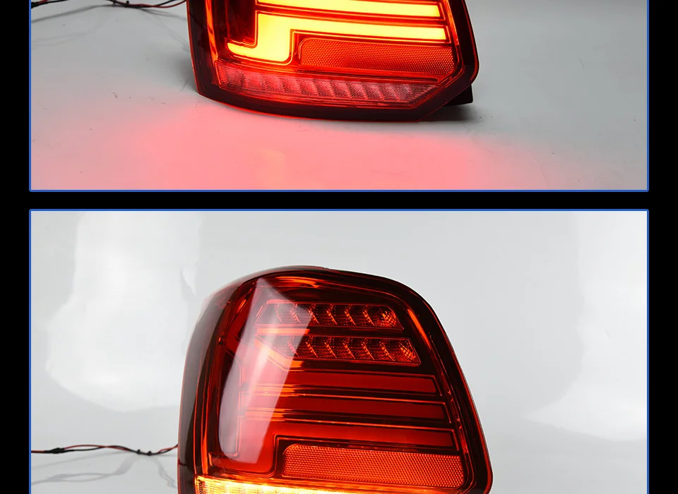 Задний фонарь для автомобиля Volkswagen 2010- Polo светодиодный задние фары, противотуманные фары Дневные ходовые огни DRL Тюнинг автомобилей Автомобильные аксессуары