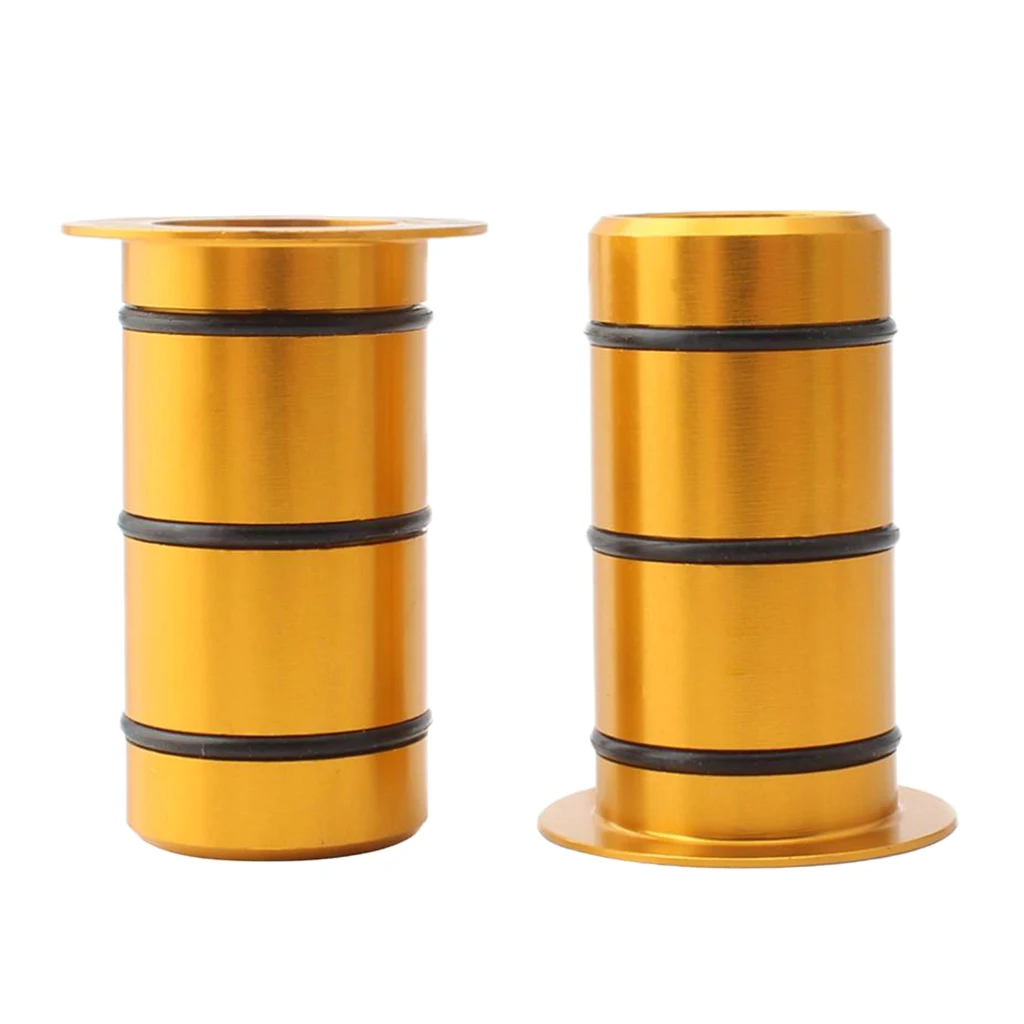 Bike Front Hub Size Reducer Sizing Bushing Adapter 15 to 12mm with Seal Ring