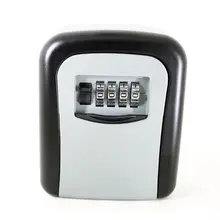 Долговечное использование Портативный без ржавчины открытый настенный держатель запасной ключ Сейф замок держатель Водонепроницаемый погодостойкий Сейф поставки