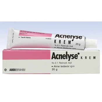 

Acnelyse cream 0.1% -20 g acne, fine wrinkles, dark spots, or rough skin face damage rays caused by the sun