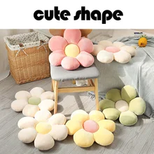 

60CM Sunflower Daisy Flower Pillow Stuffed Sofa Throw Pillow Office Sedentary Chair Cushion Tatami Floor Cushion Butt Relax Pad