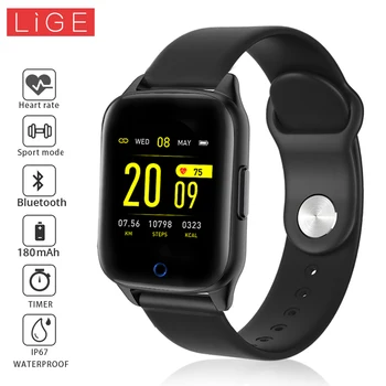 

Smart Bracelet ECG+PPG Fitness Tracker Heart Rate Blood Pressure IP67 Waterproof Weather Forecast Sports Smart Band Watch men