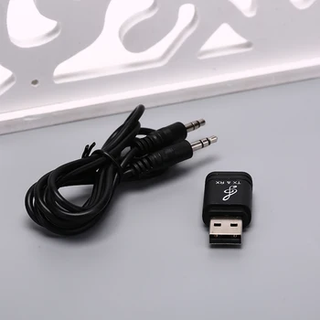 

2 in 1 USB Bluetooth 5.0 Transmitter Receiver PC TV Speaker Wireless Adapter 1PCS User Manual Accessories Supplies