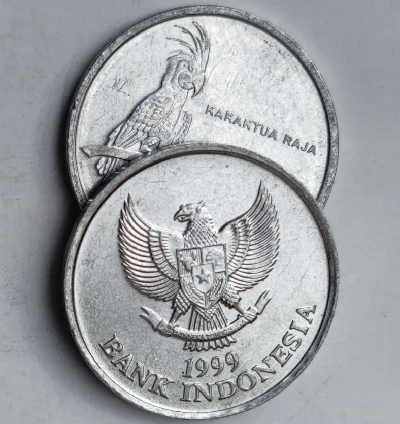 Commemorative Coin 23mm Indonesia Real Genuine