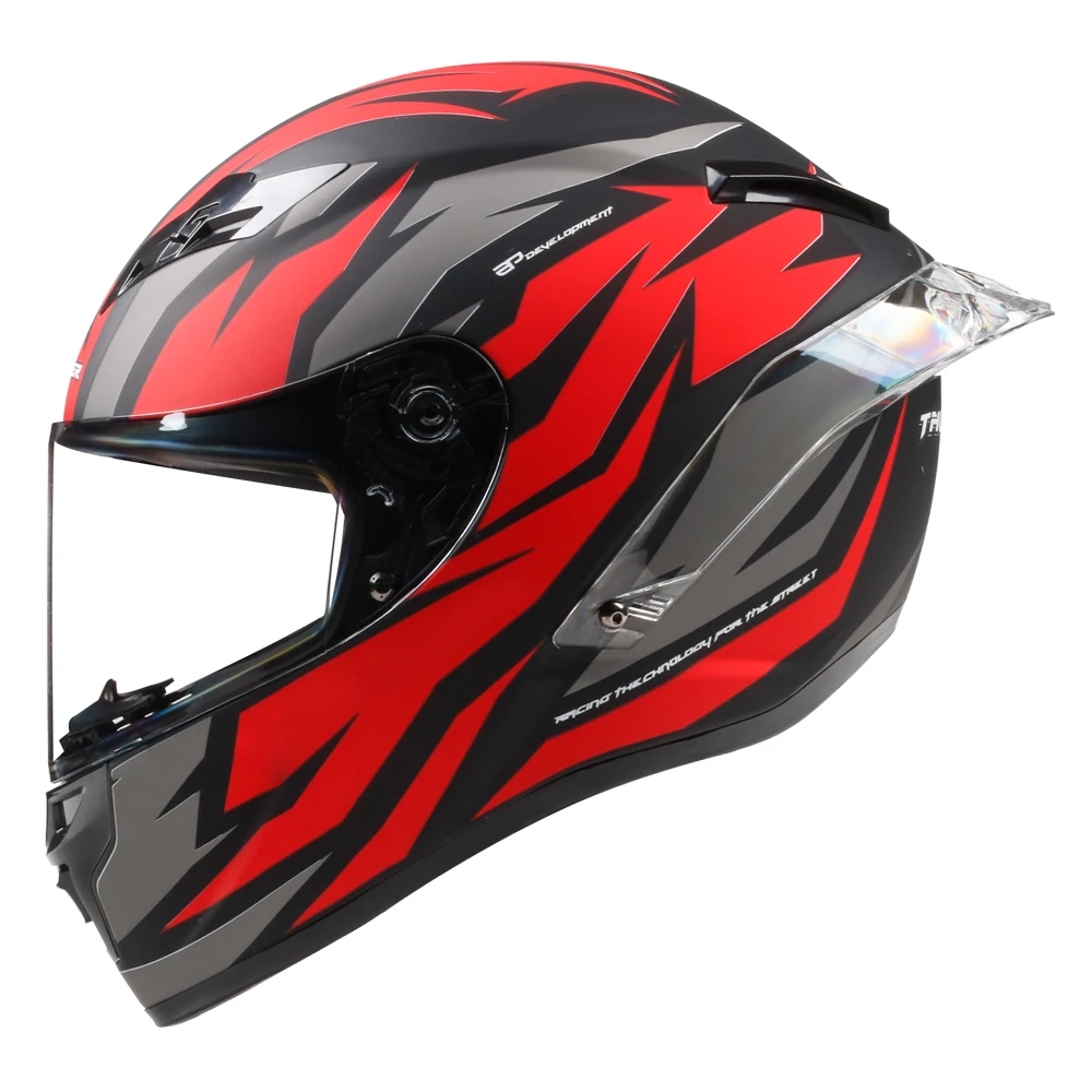 Последние предложения Полнолицевой мотоциклетный шлем Capacete Casco De Moto DOT утвержденный Capacete для гоночного руля