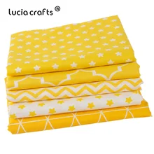 1 шт., 50*50 см, желтая хлопковая Лоскутная Ткань с героями мультфильмов, ткань для шитья, шитье для детей, стеганое одеяло, изделия для рукоделия, I0308