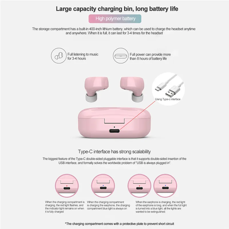 TW60 Мини Bluetooth наушники сенсорное управление гарнитура с микрофоном водонепроницаемые настоящие беспроводные наушники для IOS/Android samsung все телефоны